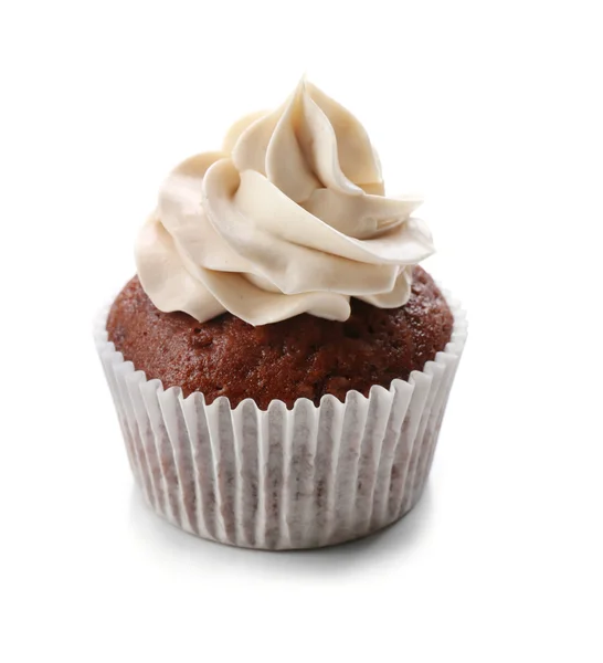 Tasty chocolate cupcake — Stock Photo, Image