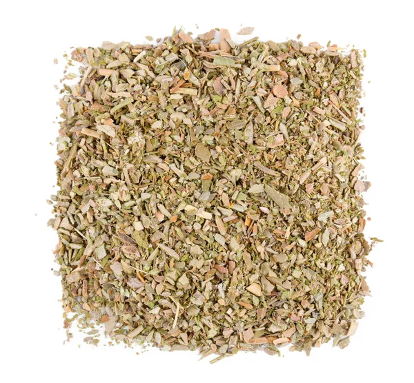 Square of dried oregano — Stock Photo, Image