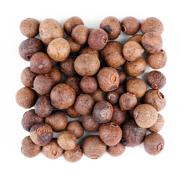 Square of allspice on  background — Stock Photo, Image