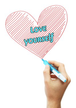 el kendini aşk yazısı