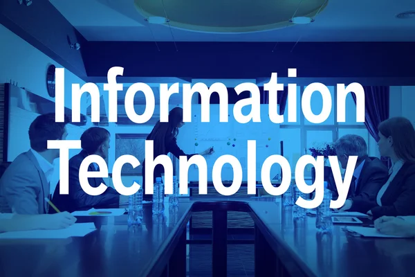 Concepto de tecnología de la información — Foto de Stock