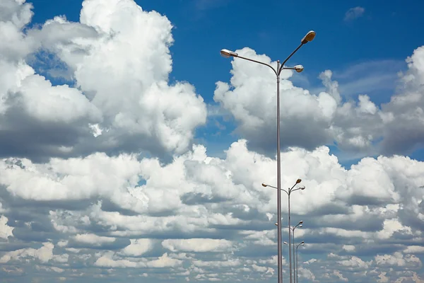 Blue sky background — Stock Photo, Image