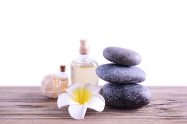 Petrol taşlarla gri spa