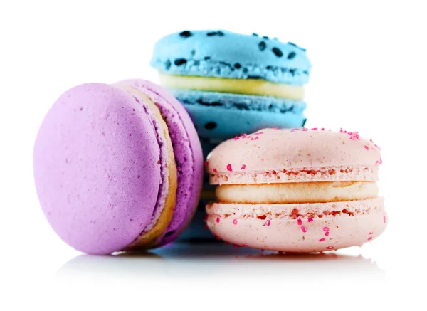 Macarons colorés savoureux — Photo