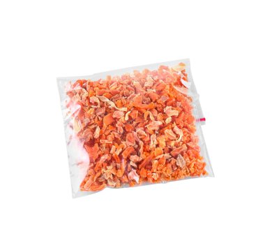 Kurutulmuş doğranmış havuç