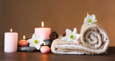 Güzel spa kompozisyonu