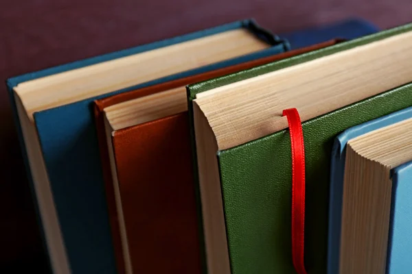 Stapel boeken, close-up — Stockfoto