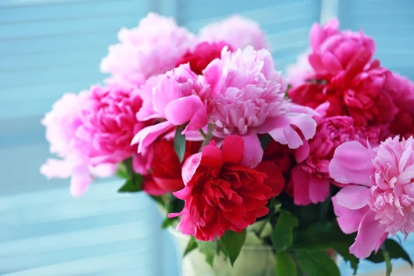 Fresh peony bouquet — Stock Photo, Image