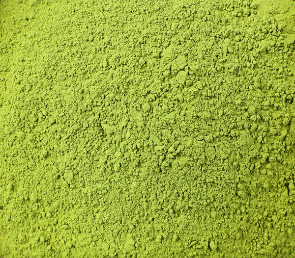 Chá verde matcha em pó — Fotografia de Stock