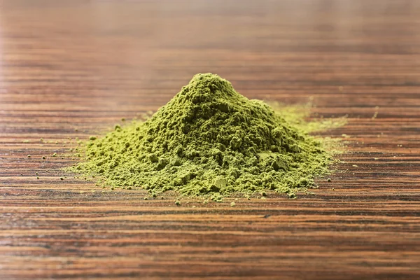Té verde matcha en polvo — Foto de Stock