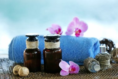 Güzel spa kompozisyonu