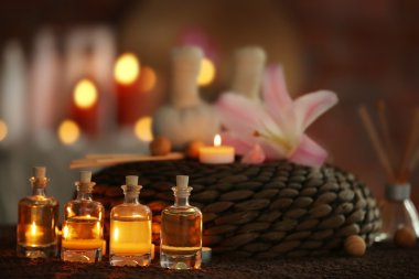 Güzel spa kompozisyonu