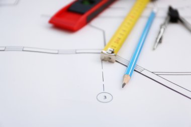 İnşaat çizim kalem