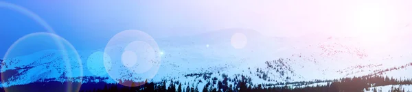 Karpaten in de winter — Stockfoto