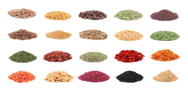 Set of different spices — Stock Photo, Image
