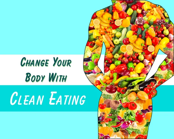 Clean eating concept — Stock Photo, Image