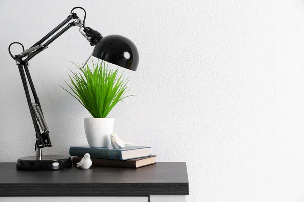 Design Interieur mit Lampe — Stockfoto