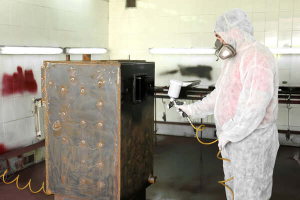 Рабочая покраска металлов
