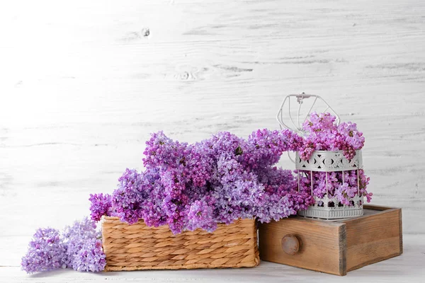 Bouquet di fiori lilla viola — Foto Stock