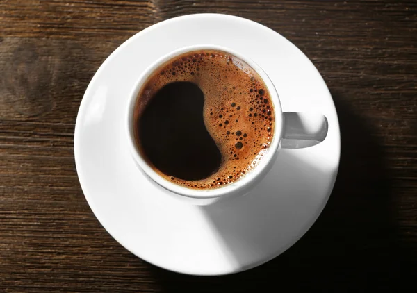 Kopje verse koffie — Stockfoto