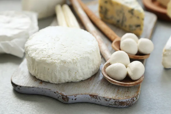 Produtos lácteos, close-up — Fotografia de Stock