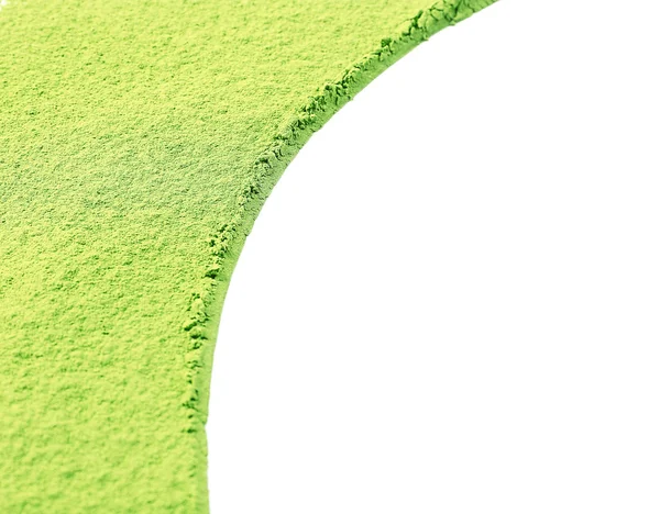 Powdered matcha green tea — Stock Photo, Image