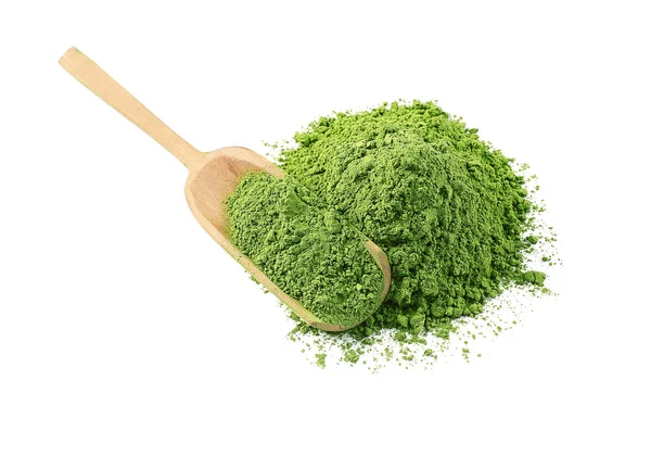 Gepoederde matcha groene thee — Stockfoto