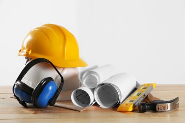 İnşaat çizimleri portre