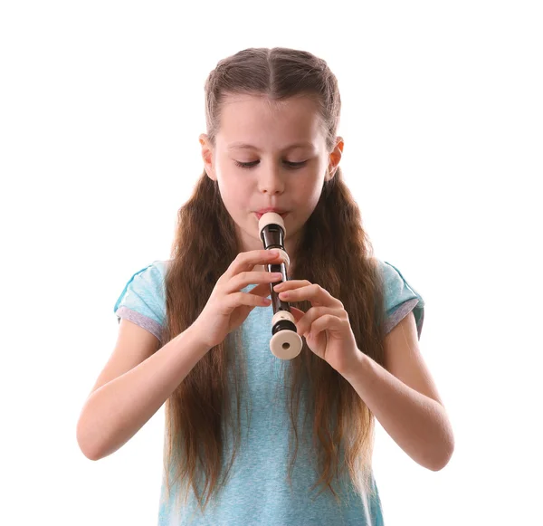 ᐈ Girl playing flute stock images, Royalty Free girl plays flute photos
