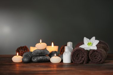 Güzel spa kompozisyonu