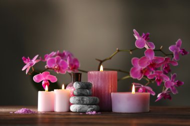 Güzel spa kompozisyonu