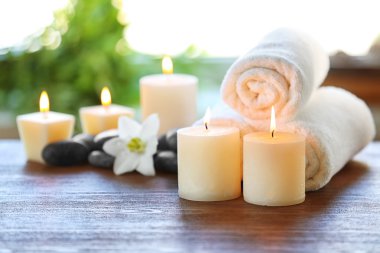 Güzel spa kompozisyonu