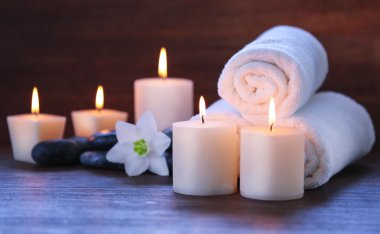 Güzel spa kompozisyonu