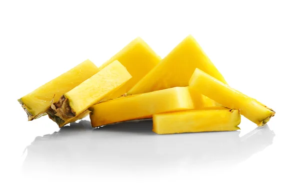 Juicy pineapple slices — Stock Photo, Image