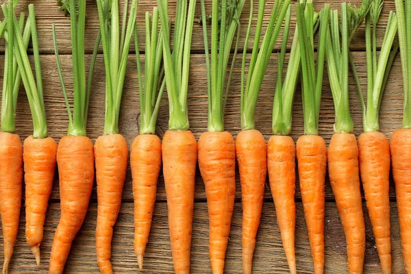 Carottes crues fraîches — Photo