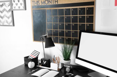 Çalışma alanı ile modern bilgisayar