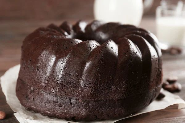 Schokoladen-Muffin-Kuchen — Stockfoto