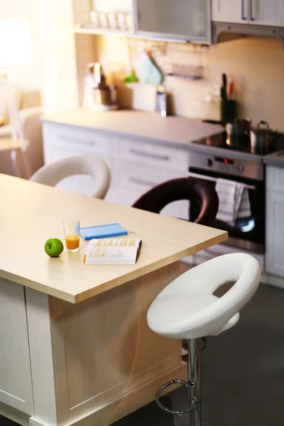 Moderne keuken interieur — Stockfoto