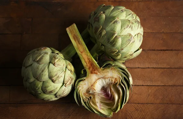 Fresh Green Artichokes — Stock Photo, Image