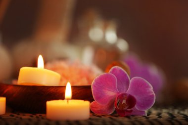 Güzel spa kompozisyonu