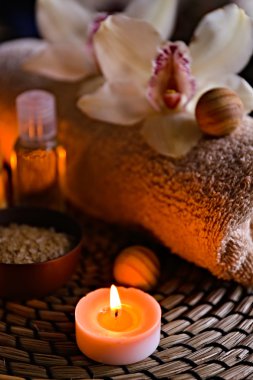 Güzel spa kompozisyonu 