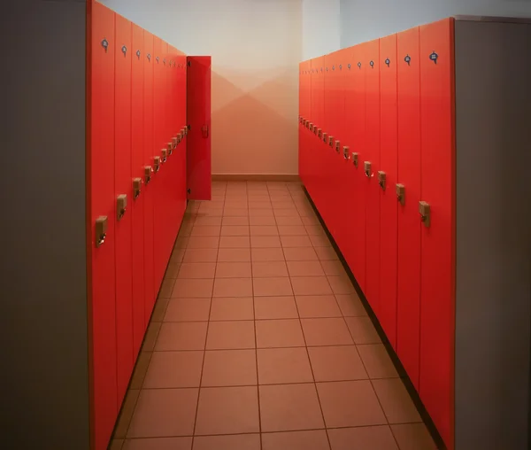 Locker room interior — Stock Photo, Image