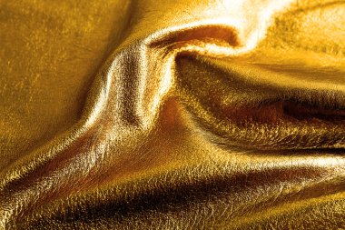 Koyu kahverengi parlak deri doku