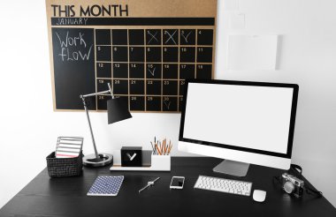 Çalışma alanı ile modern bilgisayar