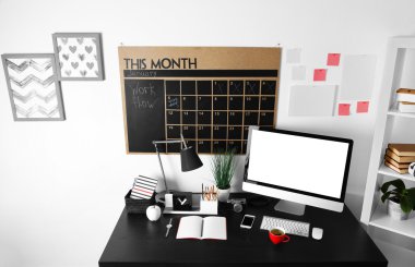 Çalışma alanı ile modern bilgisayar