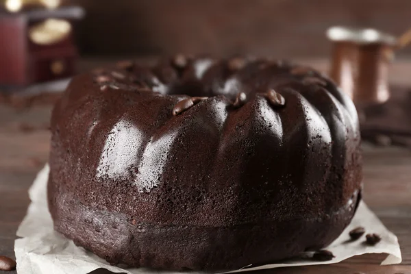 Торт шоколадний кекс — стокове фото