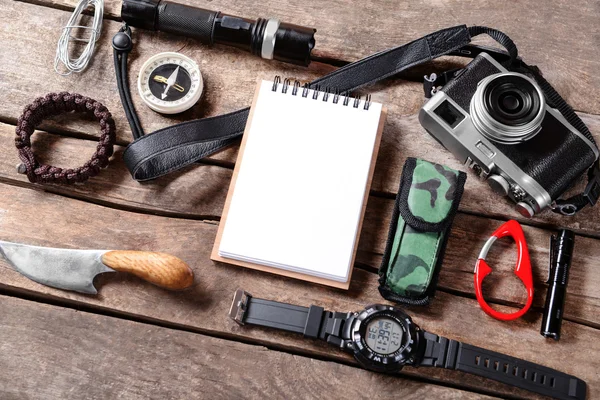 Stylish traveler set — Stock Photo, Image