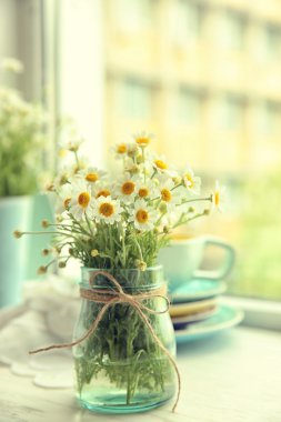 Taze chamomiles buket 