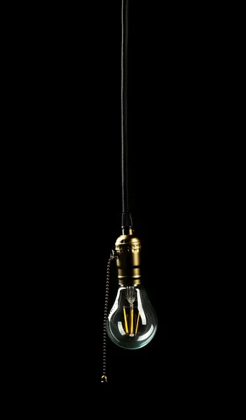 Hanging Light bulb — Stock Photo, Image