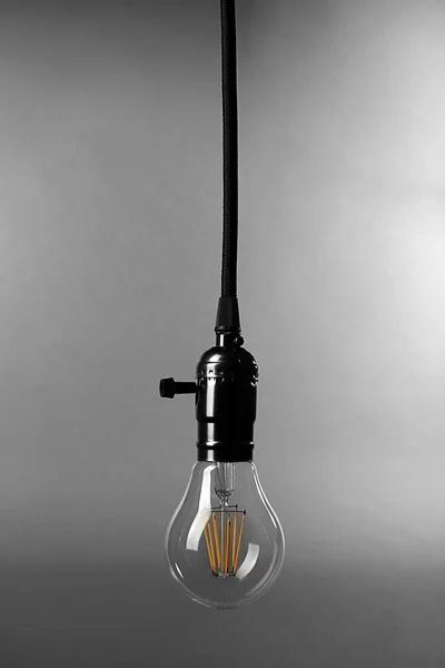 Hanging Light bulb — Stock Photo, Image